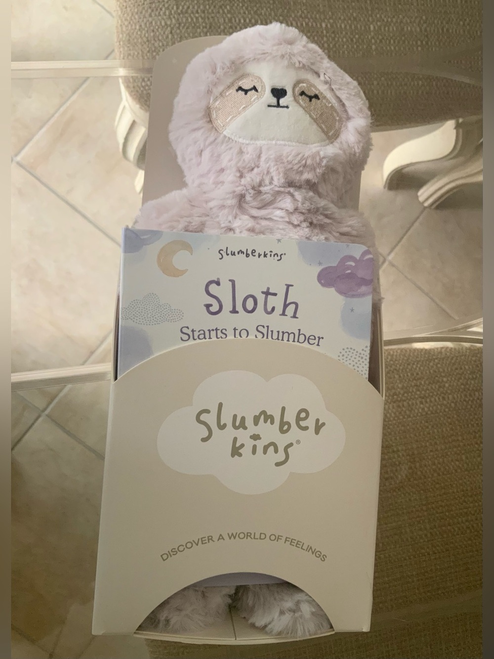 Brand new Sloth Starts To Slumber.  Slumberkins